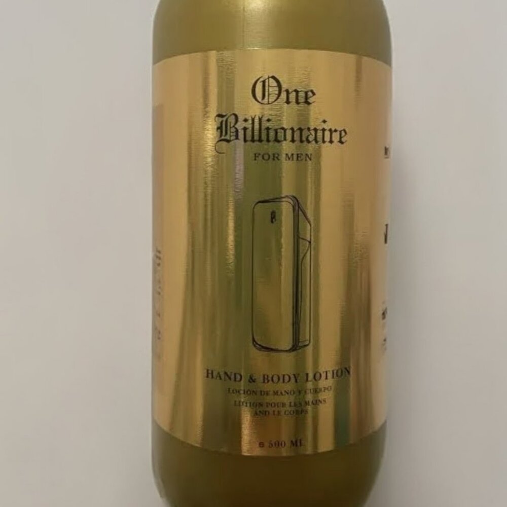 One Billionaire for Men Hand and Body Lotion 500ml